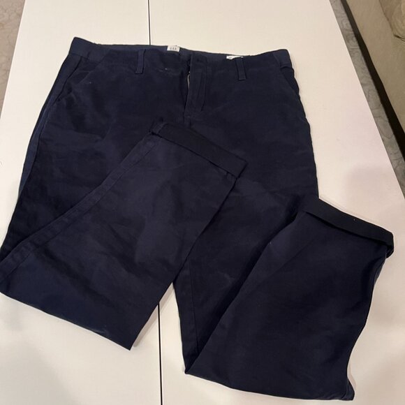 Gap Navy Girlfiend Chino Pants Size 6 💗 - Picture 9 of 9